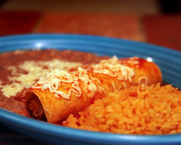 One Cheese Enchilada