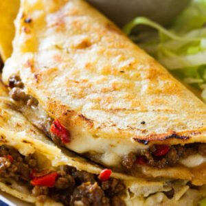 Two Mexican Quesadillas