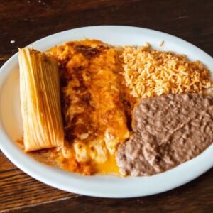 One Enchilada & One Tamale